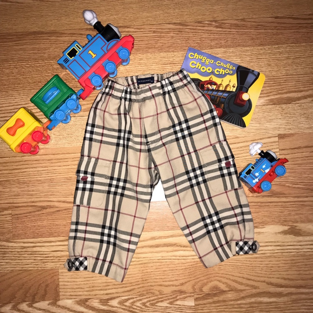 BURBERRY💂🏻‍♂️Children Cargo Pocket Pants /Sz.12m